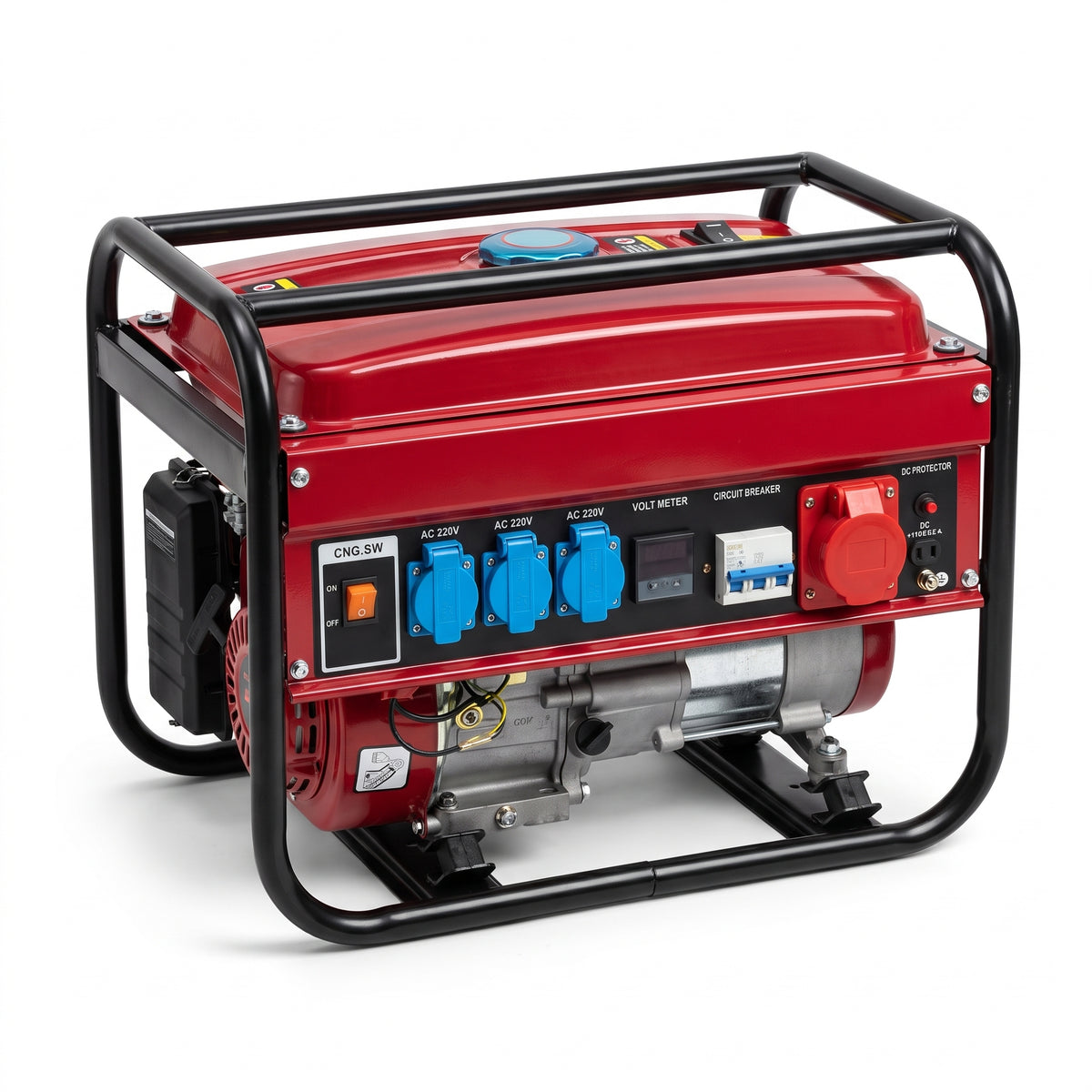 Бензинов генератор за ток WERSTIL 2.5kW - четиритактов