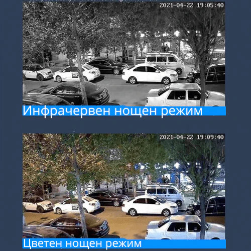Безжична камера със звук и запис в нея на SD карта + SD карта памет 64ГБ
