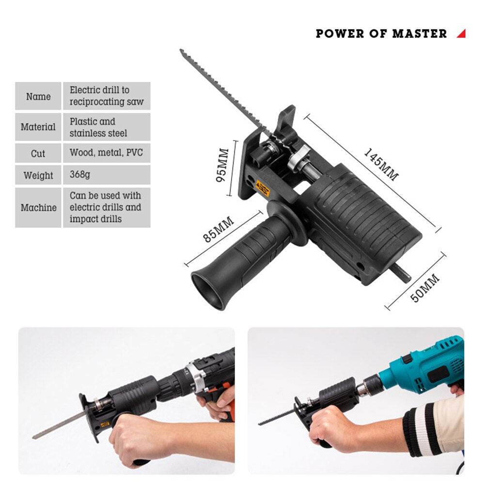 Adaptor universal - Ferăstrău alternativ pentru Windovert și Drill la Zege