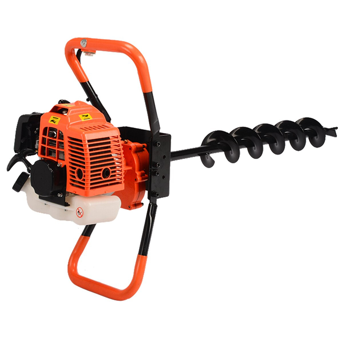 Burghiu cu motor german pe benzină cu răcire în doi timpi WERSTIL, 5,2 CP, cu burghiu