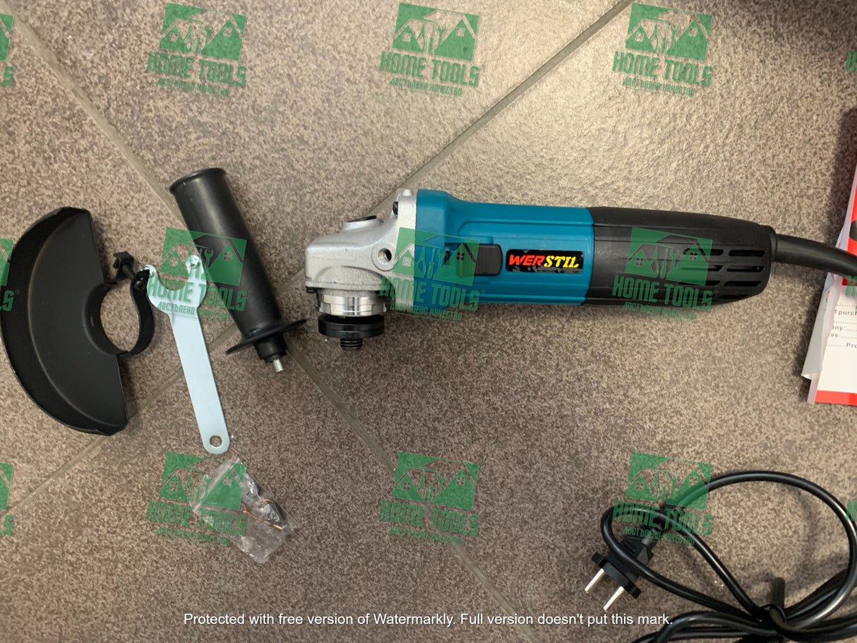 Комплект Ъглошлайф 880W и Винтоверт 24V WERSTIL - Stivo.bg
