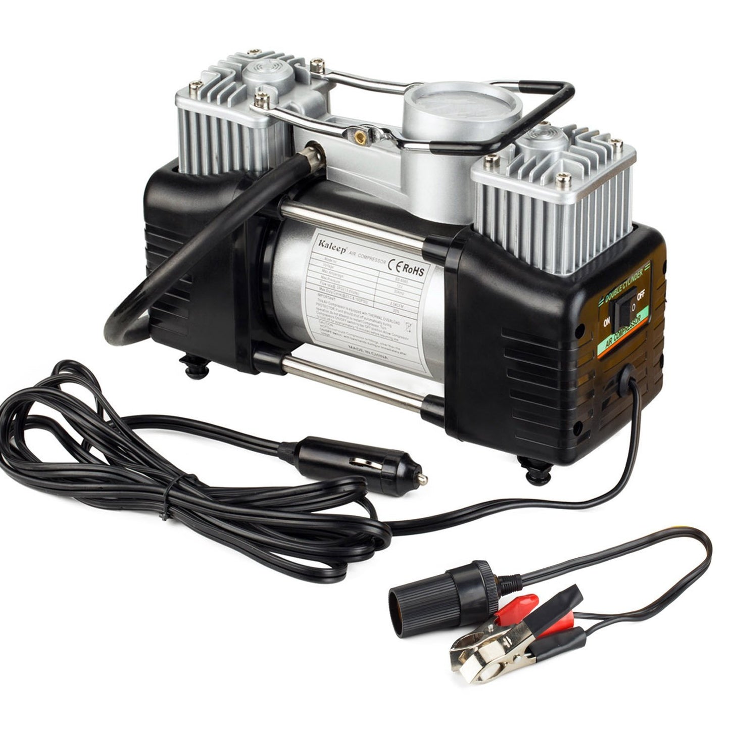 Компресор за Гуми Двуцилиндров 12V - STIVO