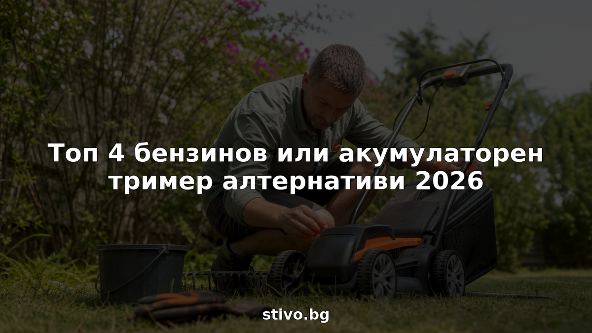 Оглед на бензинови и акумулаторни тримери от градинар на открито