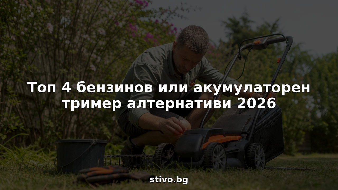 Оглед на бензинови и акумулаторни тримери от градинар на открито