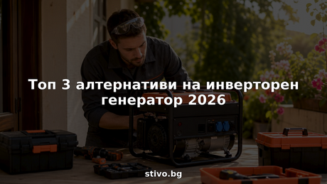 Техник проверява преносим генератор в сервизно помещение.