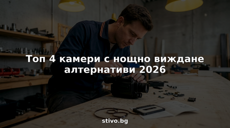 Техник сглобява камера за нощно виждане