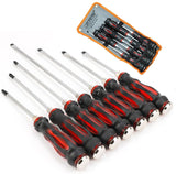 Set șurubelnițe cu impact, magnetizate, 7 piese, ergonomice