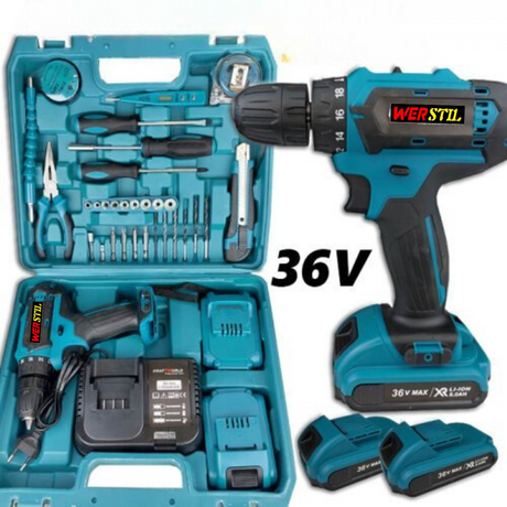 Акумулаторен Винтоверт Werstil 36v 6ah - Stivo.bg