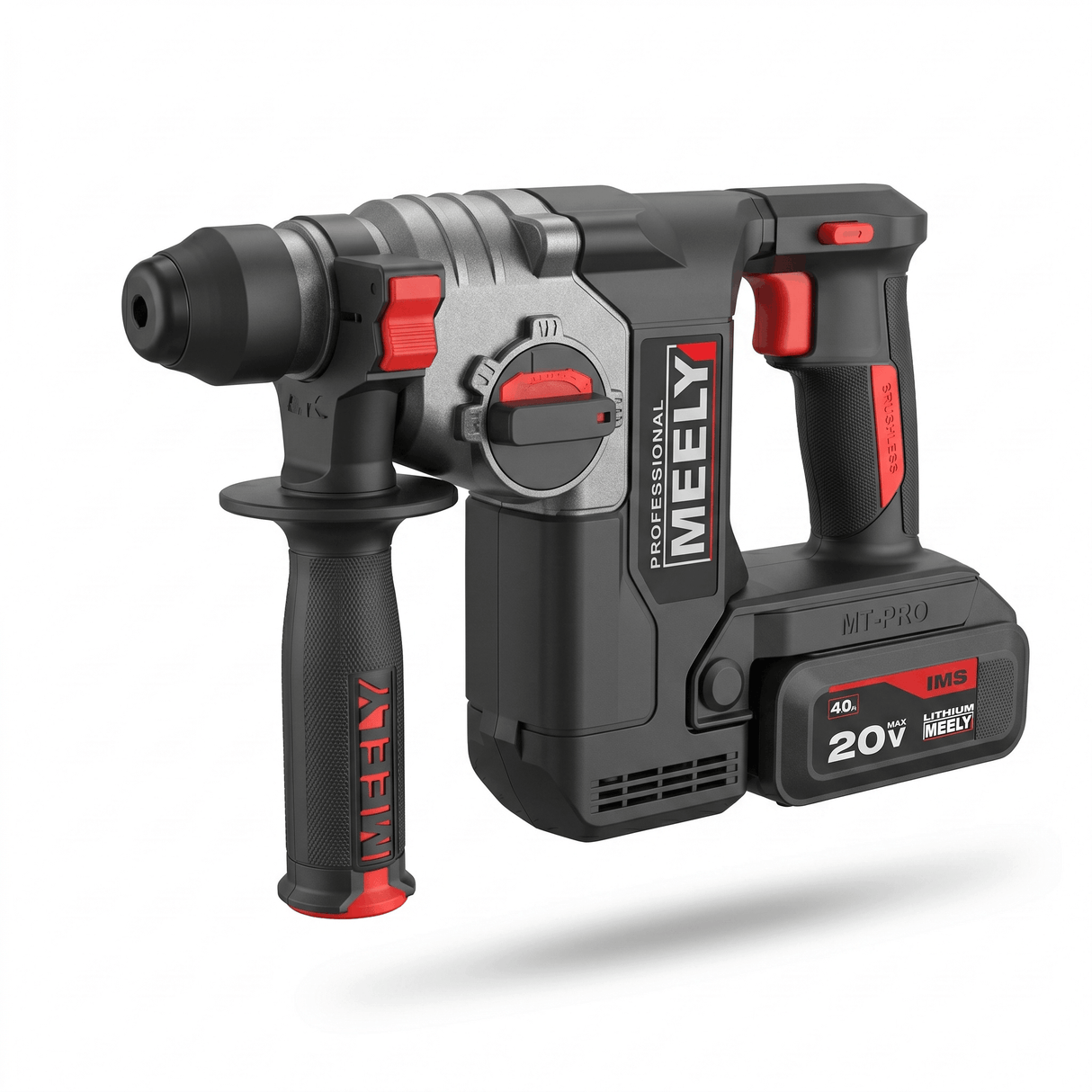 Перфоратор MEELY MT-526 PRO 20V Brushless SDS-Plus + 2× 4.0Ah батерии
