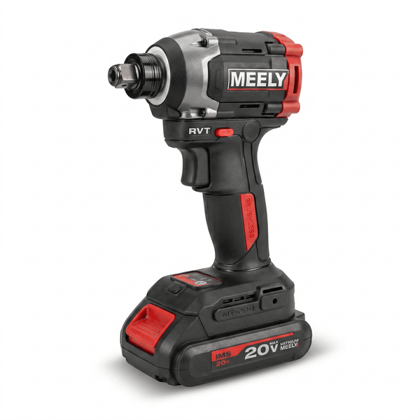 Импактен винтоверт/гайковерт MEELY MT-528 PRO 20V Brushless 230Nm + 2 батерии