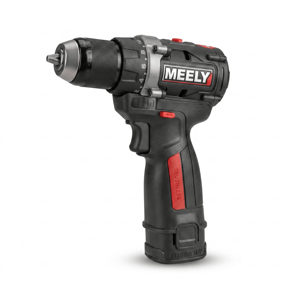 Бормашина MEELY MT-816T 16V Brushless 45Nm + 2 батерии и зарядно