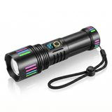 Тактически LED фенер KH-W513 1000lm Zoom + 18650 батерия + USB-C