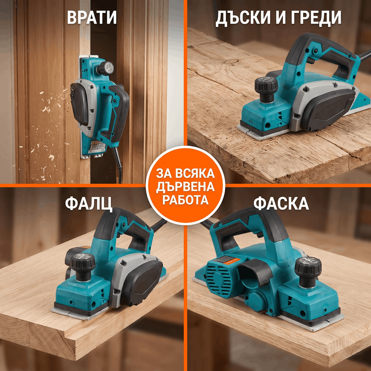 Електрическо Ренде Werstil 680W — Ширина 82мм, Дълбочина 1мм