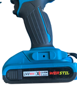 Винтоверт WERSTIL 24V, Батерии Li-ion 24V, 5.0 Ah – 2 броя - Stivo.bg