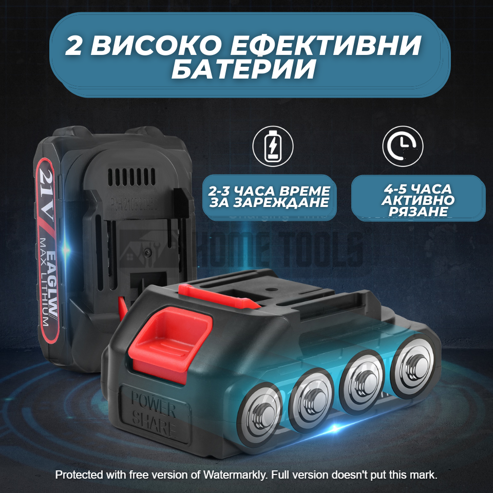 Ασύρματο πριόνι WERSTIL 21V