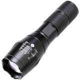 Мощен акумулаторен фенер с CREE LED диод 2500W ZOOM T6 - Stivo.bg
